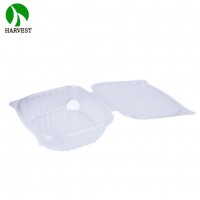 12 oz square transparentt bowl container food boxes takeaway packaging